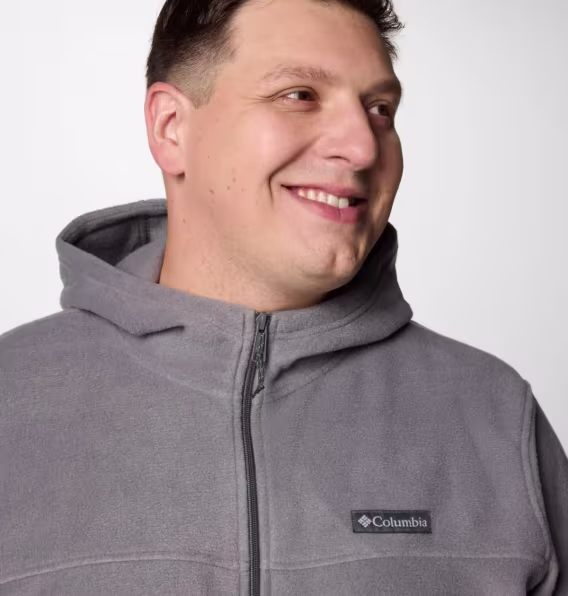 Columbia Erkek Steens Mountain Tam Fermuarlı Kapüşonlu Polar  Büyük Boy