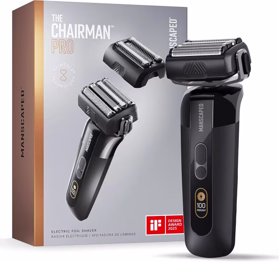 MANSCAPED The Chairman PRO Erkek Elektrikli Folyo Yüz Tıraş Makinesi