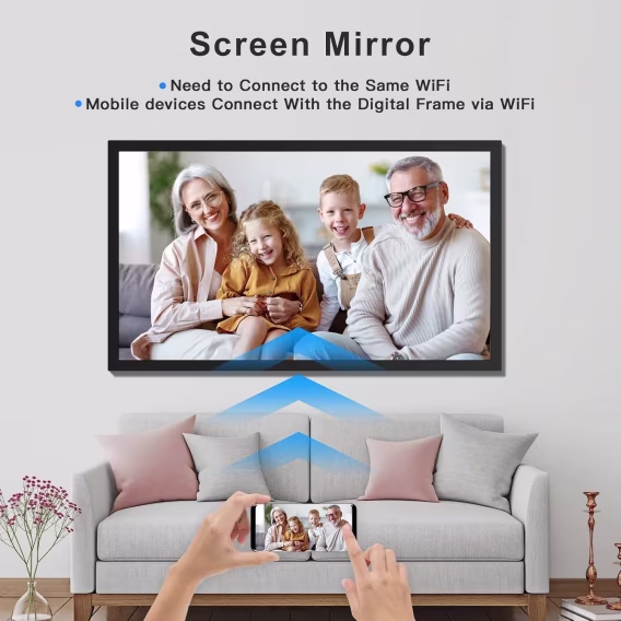 FULLJA Dijital 2K IPS Akıllı Çerçeve 11 inç