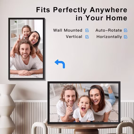 FULLJA Dijital 2K IPS Akıllı Çerçeve 11 inç