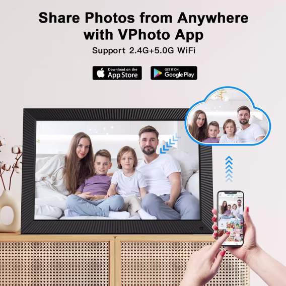 FULLJA Dijital 2K IPS Akıllı Çerçeve 11 inç