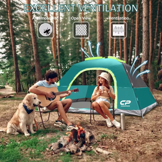 CAMPROS CP 4/8 Kişilik Su Geçirmez Kamp Çadırları