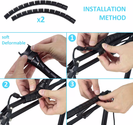 HyperX QuadCast S için Beyaz Bom Kolu