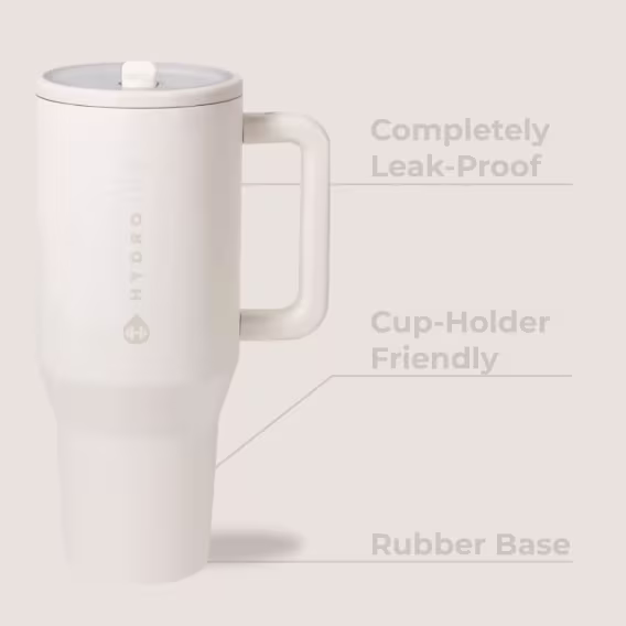 HydroJug Saplı ve Kapaklı Pipetli Termos 0.9 L