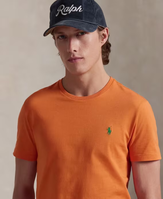 Polo Ralph Lauren Erkek Klasik Kesim Yuvarlak Yaka Tişört