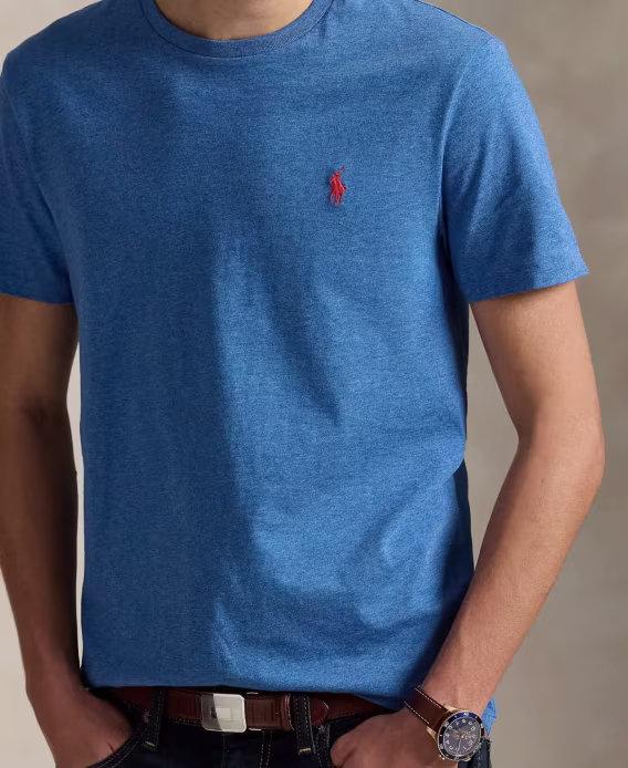 Polo Ralph Lauren Erkek Klasik Kesim Yuvarlak Yaka Tişört