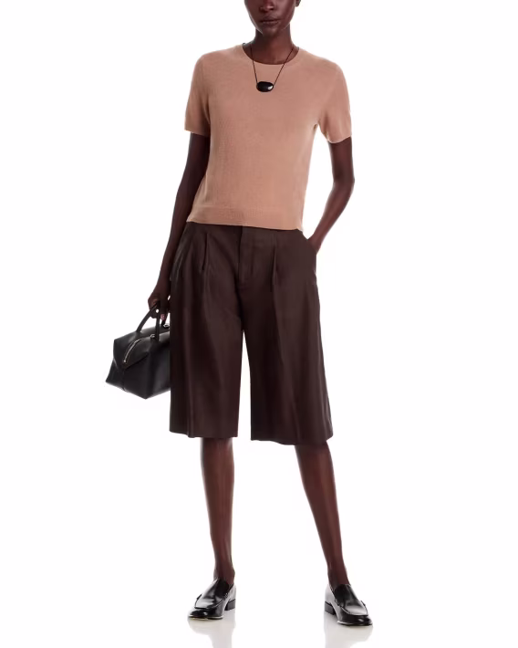 C by Bloomingdale's Cashmer Bisiklet Yaka Kazak