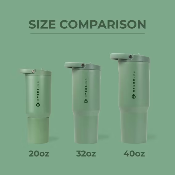 HydroJug Sport Paslanmaz Çelik Pipetli Bardak  0.6 L