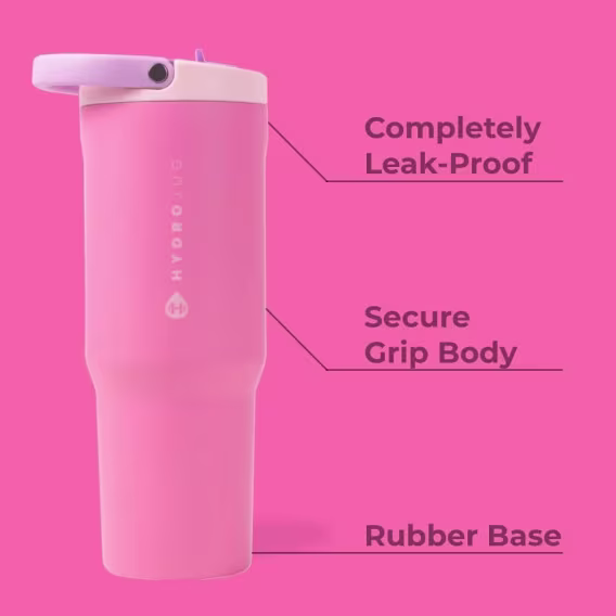 HydroJug Sport Paslanmaz Çelik Pipetli Bardak  0.9 L