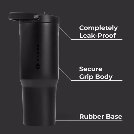 HydroJug Sport Paslanmaz Çelik Pipetli Termos  40 Oz