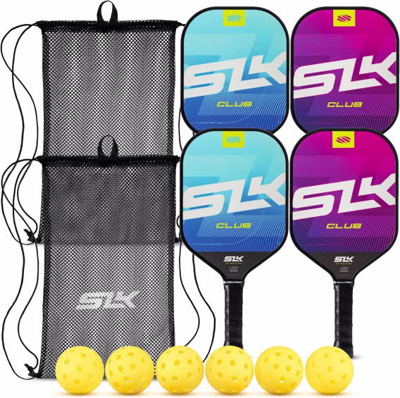 Selkirk Sport Pickleball 4'lü Raket Seti  Pembe/Mavi