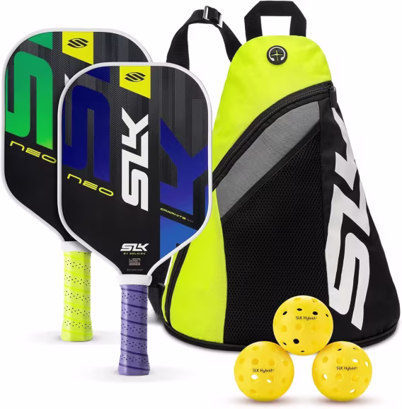 Selkirk Sport Pickleball Raket Seti 2'li  Yeşil/Mor/Grafit