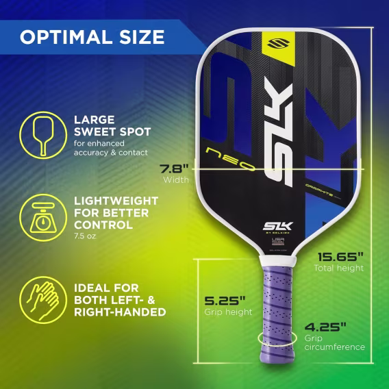 Selkirk Sport Pickleball Raket Seti 2'li  Yeşil/Mor/Grafit