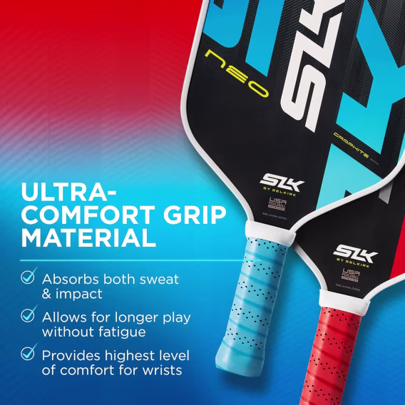 Selkirk Sport Pickleball Raket Seti 2'li  Kırmızı/Mavi Grafit