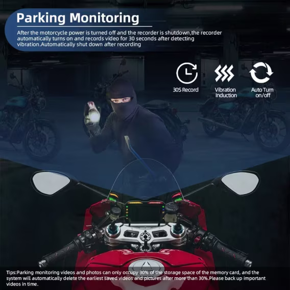 VSYSTO WiFi Motosiklet Kamerası  S6PL