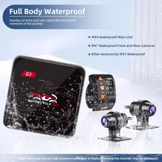 VSYSTO WiFi Motosiklet Kamerası  S6PL