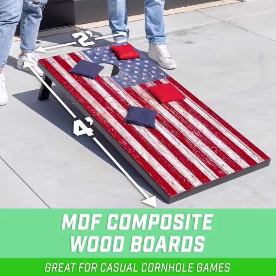 GoSports Portable Cornhole Oyun Seti