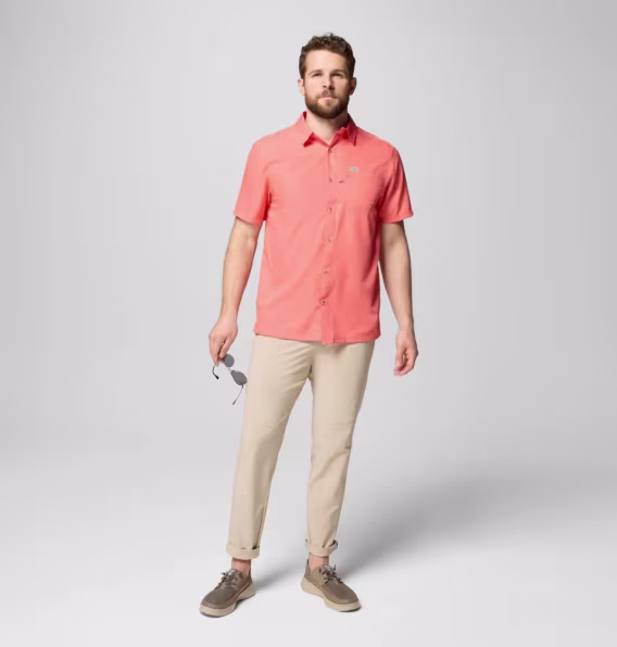 Columbia Erkek PFG Slack Tide™ Kamp Gömleği  Uzun