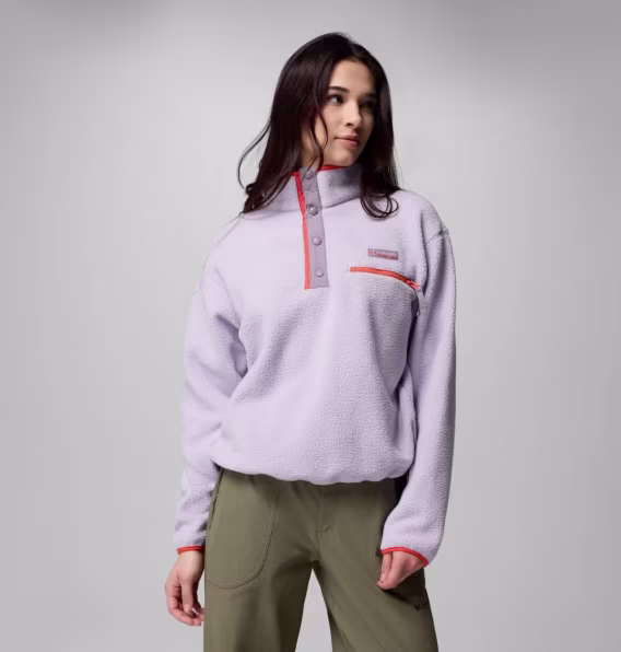 Columbia Kadın Helvetia™ II Kısa Yarım Çıtçıtlı Polar 