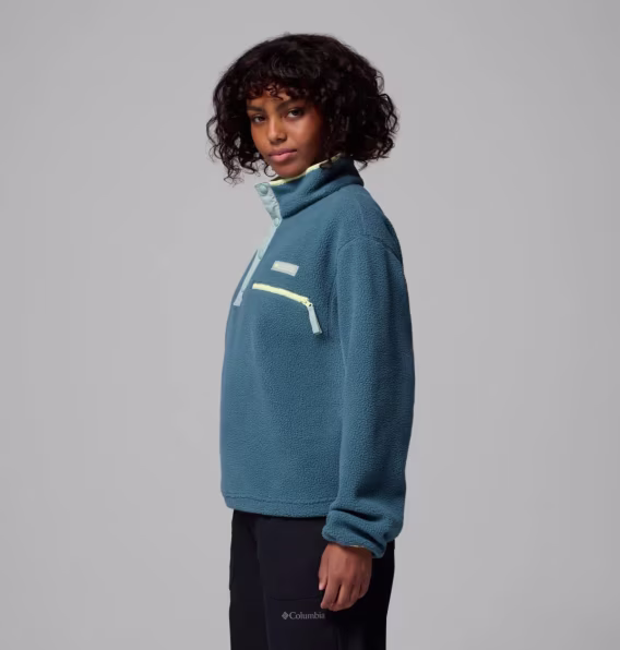 Columbia Kadın Helvetia™ II Kısa Yarım Çıtçıtlı Polar 