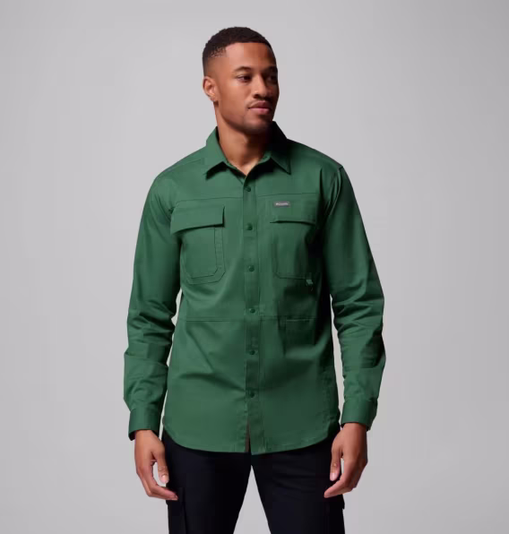 Columbia Erkek Landroamer™ Twill Uzun Kollu Gömlek