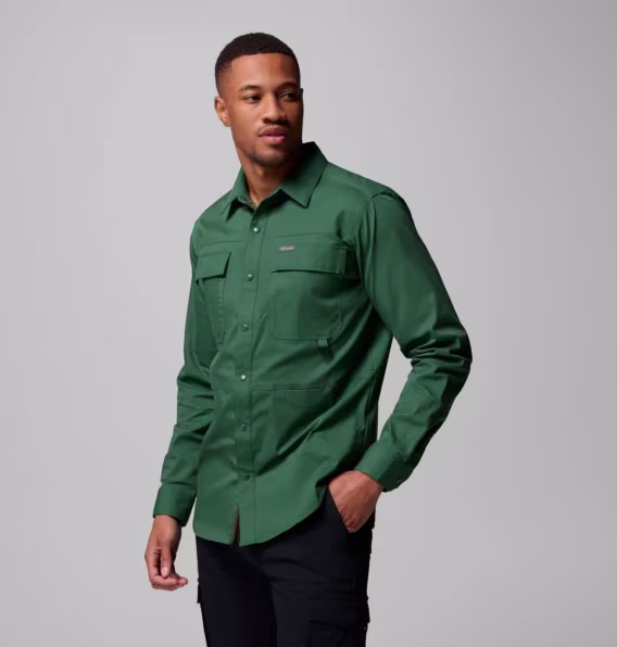Columbia Erkek Landroamer™ Twill Uzun Kollu Gömlek