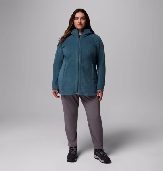 Columbia Kadın Benton Springs™ II Uzun Polar Kapüşonlu Polar  Büyük Beden