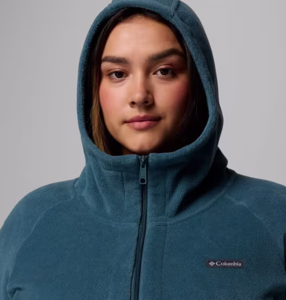 Columbia Kadın Benton Springs™ II Uzun Polar Kapüşonlu Polar  Büyük Beden