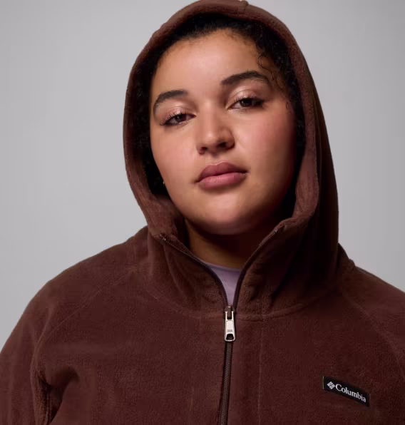 Columbia Kadın Benton Springs™ II Uzun Polar Kapüşonlu Polar  Büyük Beden