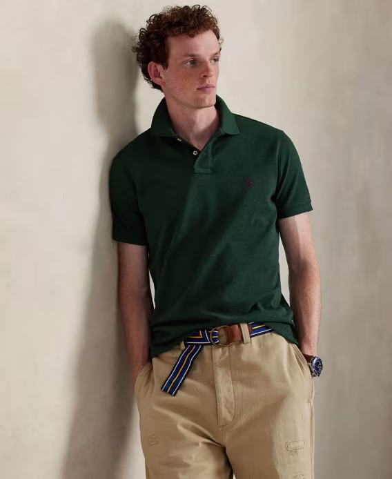 Polo Ralph Lauren Erkek Klasik Fit Pamuklu Polo Tişört