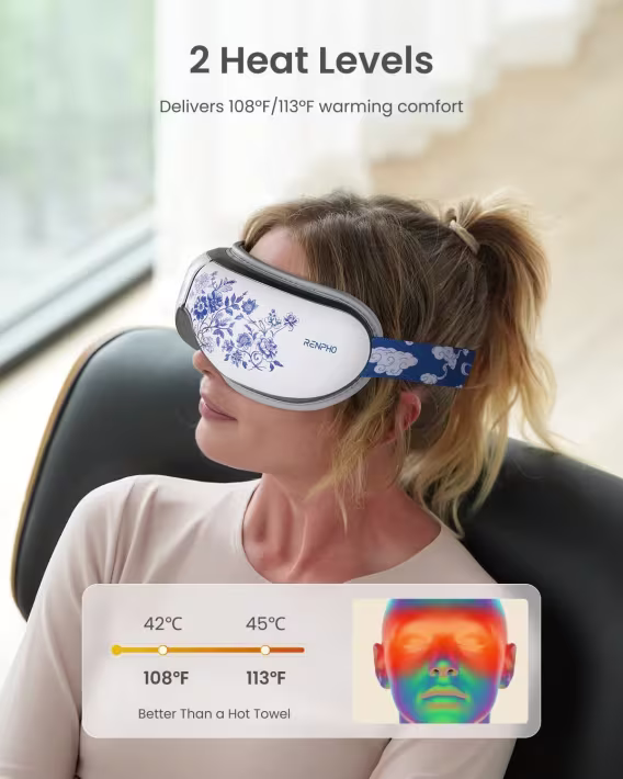 Renpho Isı Destekli Bluetooth Göz Masaj Aleti