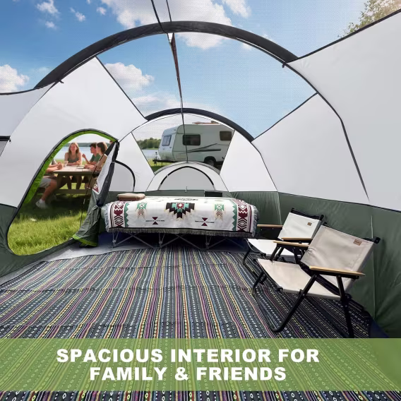 CAMPROS CP 8 Kişilik Kamp Çadırları