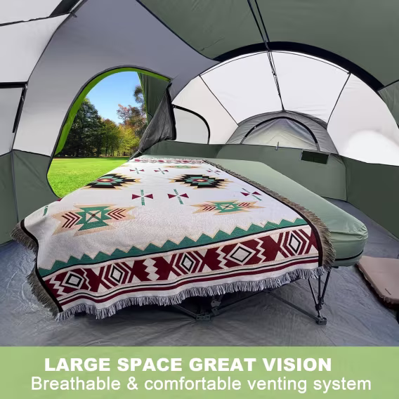 CAMPROS CP 8 Kişilik Kamp Çadırları