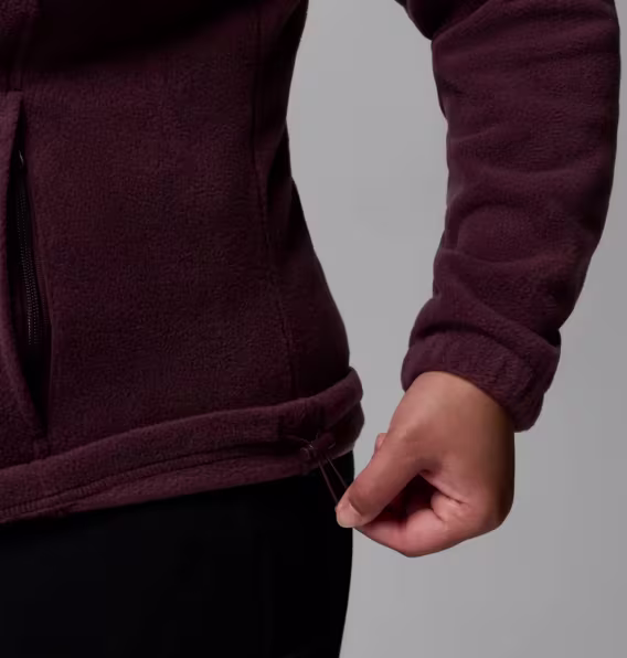 Columbia Kadın Benton Springs™ Tam Fermuarlı Polar Kapüşonlu Üst  Büyük Beden