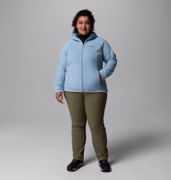 Columbia Kadın Benton Springs™ Tam Fermuarlı Polar Kapüşonlu Üst  Büyük Beden