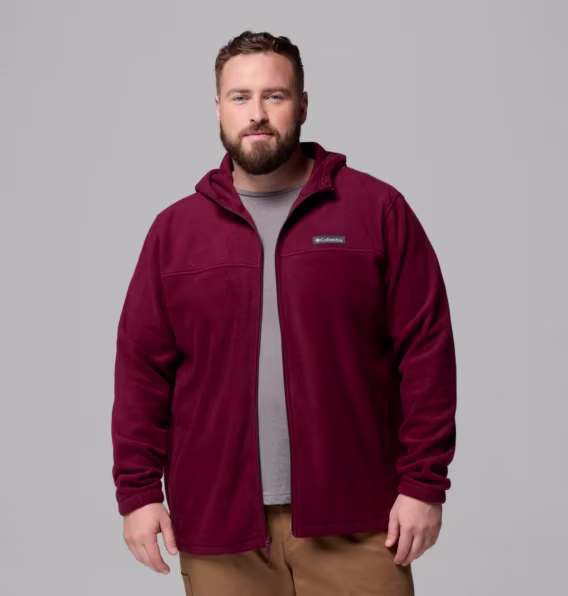 Columbia Erkek Steens Mountain Tam Fermuarlı Kapüşonlu Polar  Büyük Boy