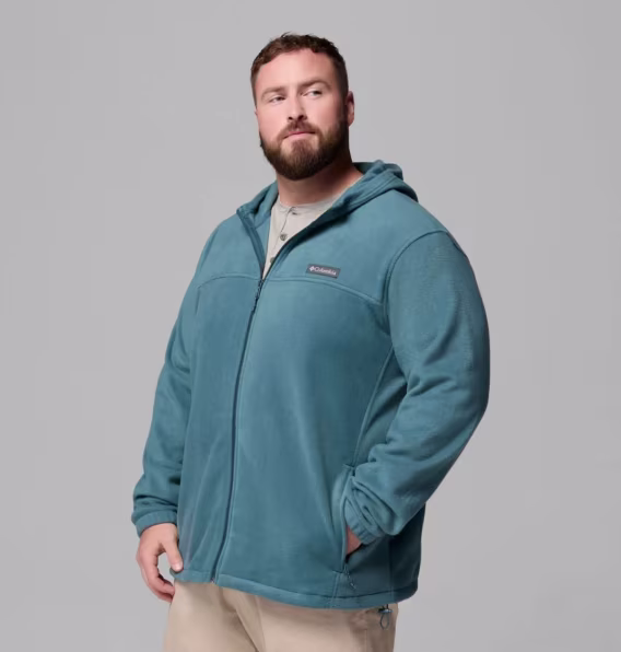 Columbia Erkek Steens Mountain Tam Fermuarlı Kapüşonlu Polar  Büyük Boy