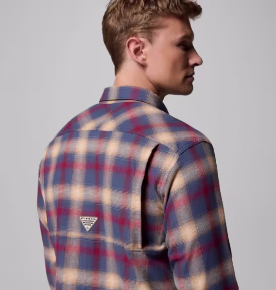 Columbia Erkek PHG Roughtail™ Streç Flanel Uzun Kollu Gömlek