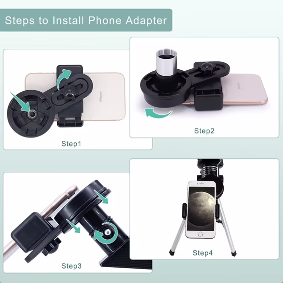 ToyerBee Yetişkinler ve Çocuklar için Taşınabilir Seyahat Teleskobu