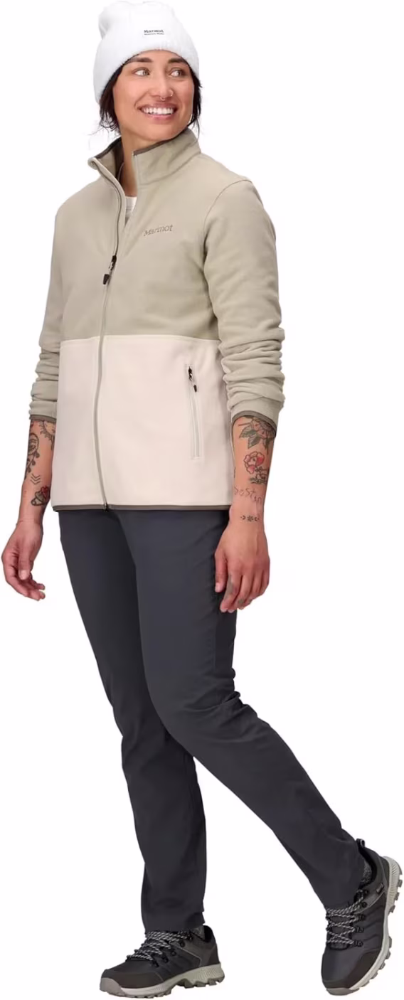 MARMOT Kadın Rocklin Polar Katmanlı Tam Fermuarlı Ceket