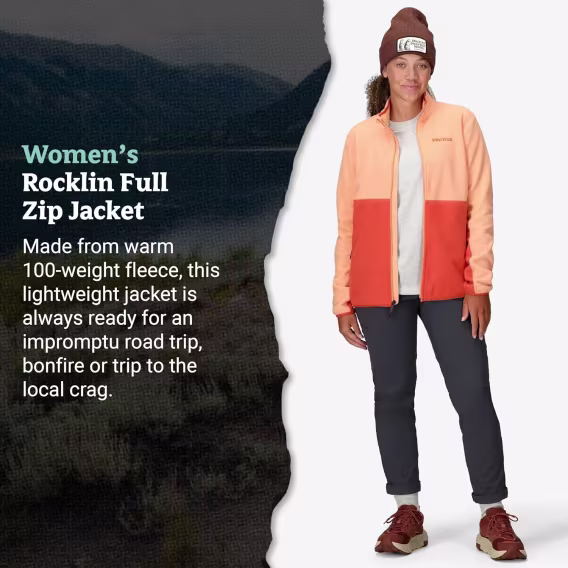 MARMOT Kadın Rocklin Tam Fermuarlı Ceket