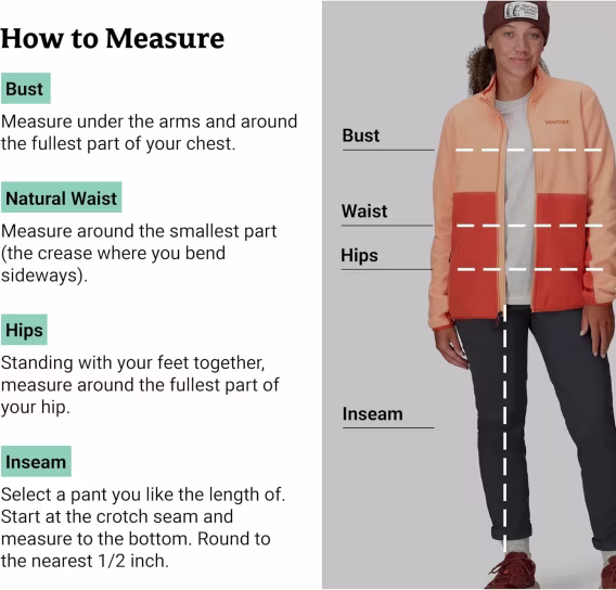 MARMOT Kadın Rocklin Tam Fermuarlı Ceket