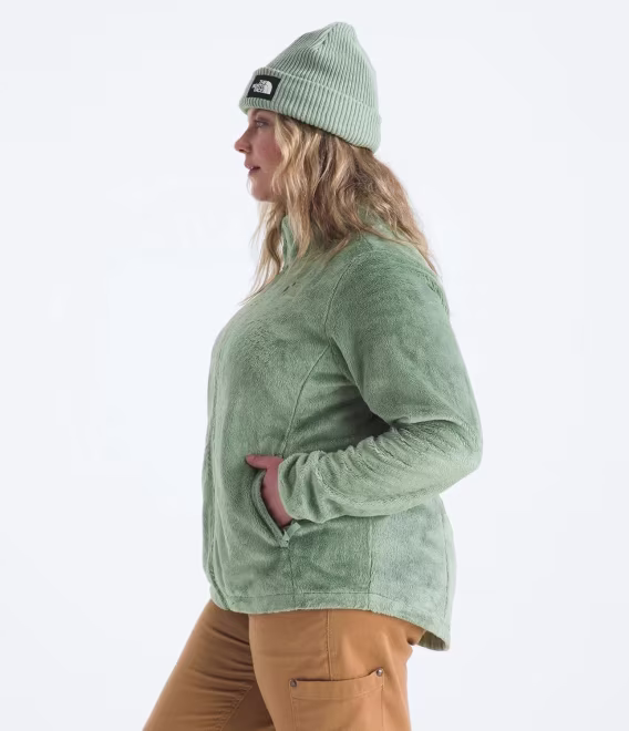 THE NORTH FACE Osito Tam Fermuarlı Polar Kadın Ceket