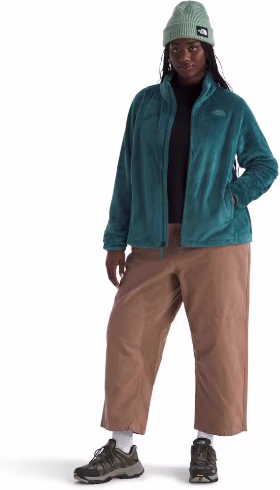 THE NORTH FACE Osito Tam Fermuarlı Polar Kadın Ceket