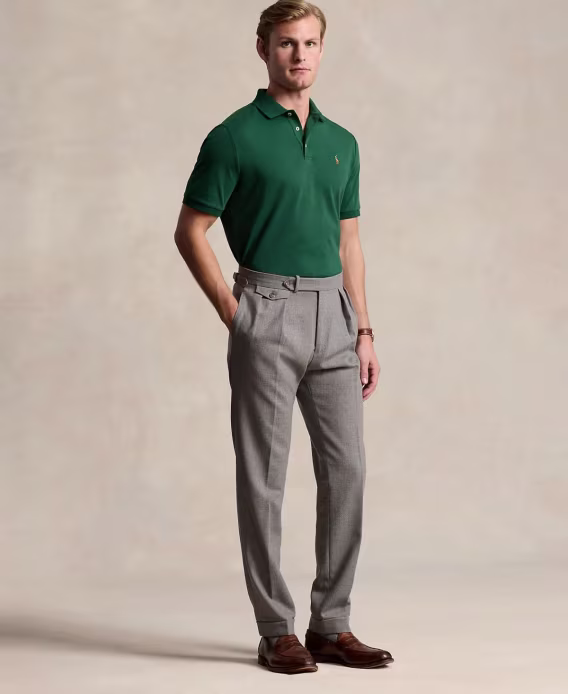 Polo Ralph Lauren Erkek Custom Slim Fit Soft Pamuklu Polo Tişört