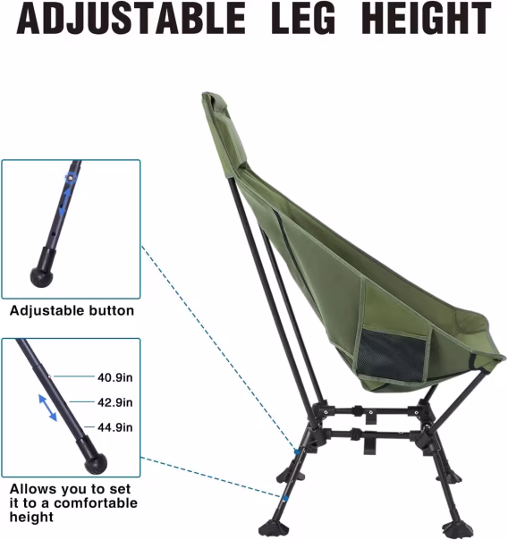 Moon Lence 2'li Kamp Sandalyesi