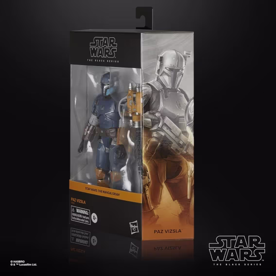 STAR WARS The Mandalorian The Black Series Paz Vizsla Figür