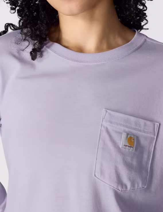 Carhartt Kadın Tencel Fiber Serisi Cepli Tişört