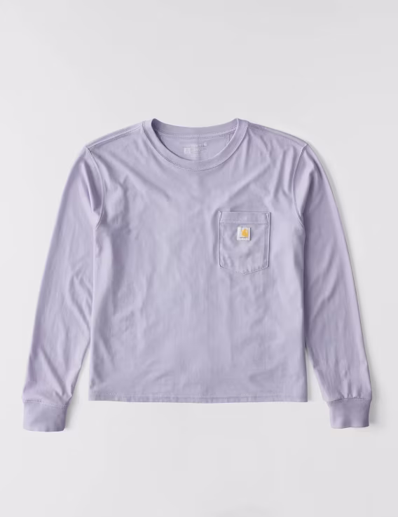 Carhartt Kadın Tencel Fiber Serisi Cepli Tişört