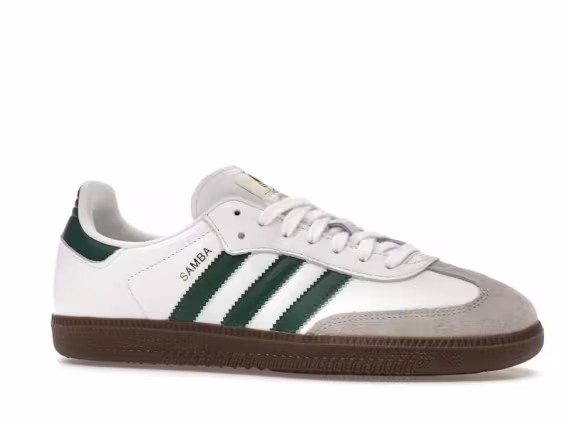 Adidas Samba OG Beyaz Yeşil Ayakkabı